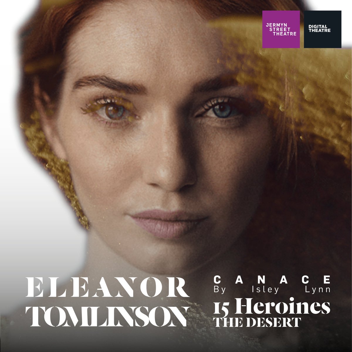 ✨Eleanor Tomlinson (<a href="/ETomlinson/">Eleanor Tomlinson</a>) plays Canace in 'A Good Story' by Isley Lynn (<a href="/IsleyLynn/">Isley TRANS SOLIDARITY Lynn</a>). ✨

Directed by <a href="/littler_tom/">Tom Littler</a> and <a href="/CatRobey/">Cat Robey</a>, 'A Good Story' is part of #TheDesert. 🏜️

📸<a href="/brennerphotos/">Marc Brenner</a> 

Get your ticket to see Eleanor in #JST15Heroines now! 🎟️ ow.ly/BPmm50C4JD6