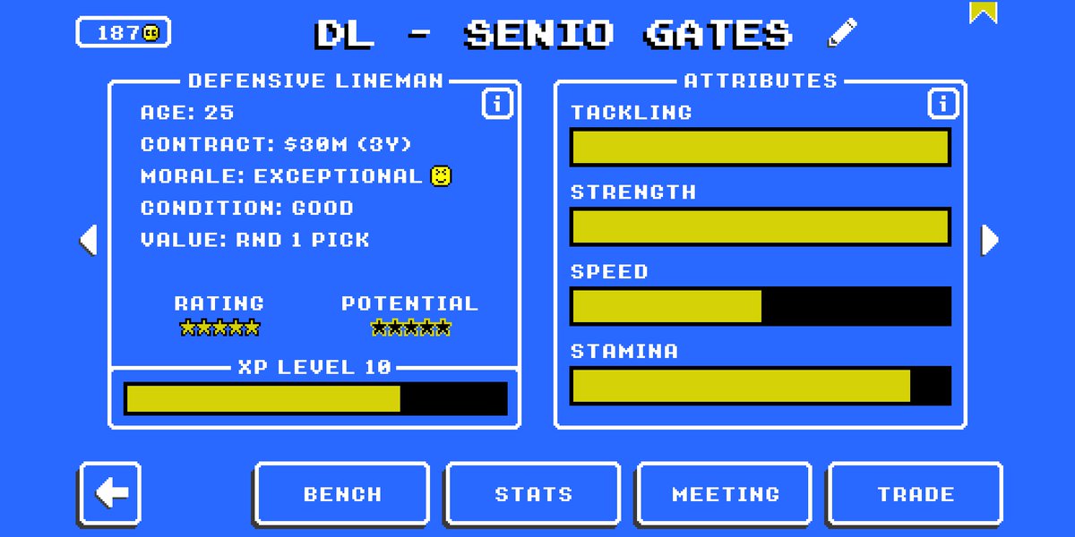 CadeHighRetro's tweet image. Senio Gates is going to bring his pass rushing prowess to the @RetroBowlDraft . The Noles bid him farewell and good luck.@RetroToddMcShay @RBNFL_Commish