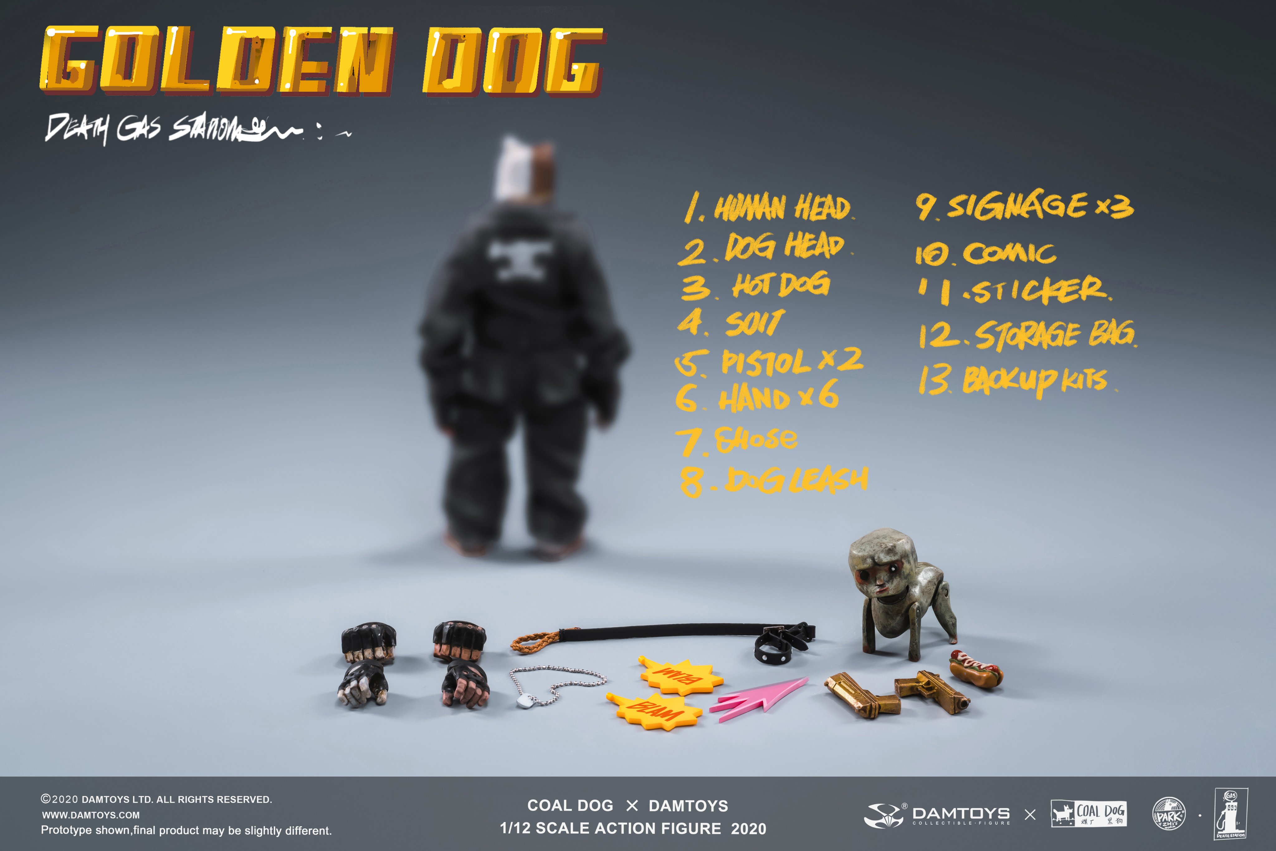 フィギュア専門店 -ソダチトイズ / DAMTOYS x Coal Dog 1/12
