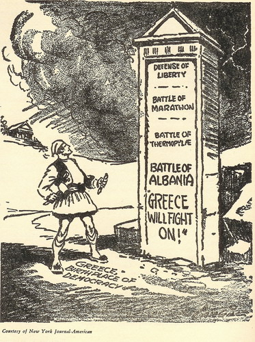 a_stalidis's tweet photo. "LEST WE FORGET THAT NOBLE AND IMMORTAL NATION GREECE"
Cartoons and photos about the war in 1940 between Greece and Turkey in international media.
Source: https://t.co/446Yiux2X2
#Greece #28Oct2020 #OXIcourage #WWII https://t.co/PDNPIeUI2s