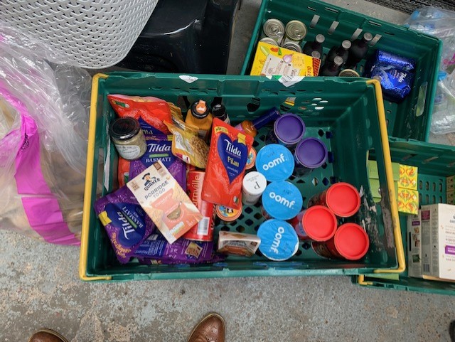 IsaacKingisaac's tweet photo. Thanks to Local Tesco and local Church St Martin's for the food Parcels, our tenants surely will benefit from the donation @endhomelessness @Shelter @RoughSleep_UK  @HomelessLink @supportedaccommodation. https://t.co/hWX18ydWSl