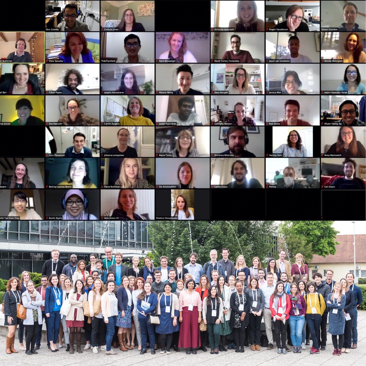 BettinaBoeriu's tweet image. #ESPID2020 vs #ESPID2019 
I am enjoying the virtual experience as much as I can (the WMW and all the sessions are amazing)but I really think that in order to create real connections we need to meet in person. Hope to see the other participants next year in Geneva.
#ESPIDanywhere