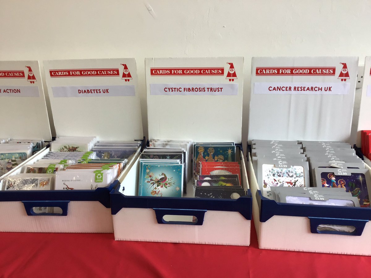 🎄Lovely #Christmas cards in our #Axminster <a href="/CFGCAxminster/">Axminster CFGC</a> <a href="/cardsforcharity/">Cards for Good Causes</a> shop - support your favourite #charity 🎄
 <a href="/alzheimerssoc/">Alzheimer's Society</a> <a href="/barnardos/">Barnardo’s</a> <a href="/TheBHF/">British Heart Foundation</a> <a href="/CR_UK/">Cancer Research UK</a> <a href="/cftrust/">Cystic Fibrosis Trust</a> <a href="/DiabetesUK/">Diabetes UK</a>