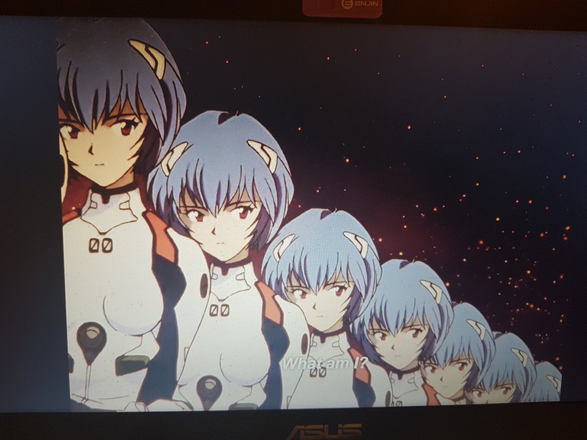 who let rei look into the force mirror