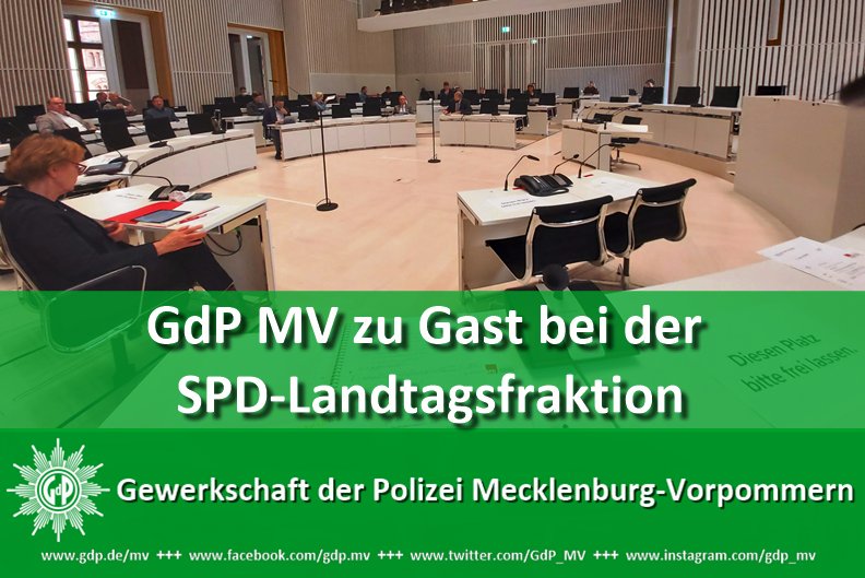 GdP_MV's tweet photo. Am Dienstag (27. Oktober) haben sich der #GdP-Landesvorsitzende Christian Schumacher sowie Mitglieder des geschäftsführenden Landesvorstandes zu einem Austausch über aktuelle polizeipolitische Fragen mit der @SPDLandtagMV im Schweriner Landtag getroffen
➡️ https://t.co/QQ3ENYop4C https://t.co/1YWDUVsmkD