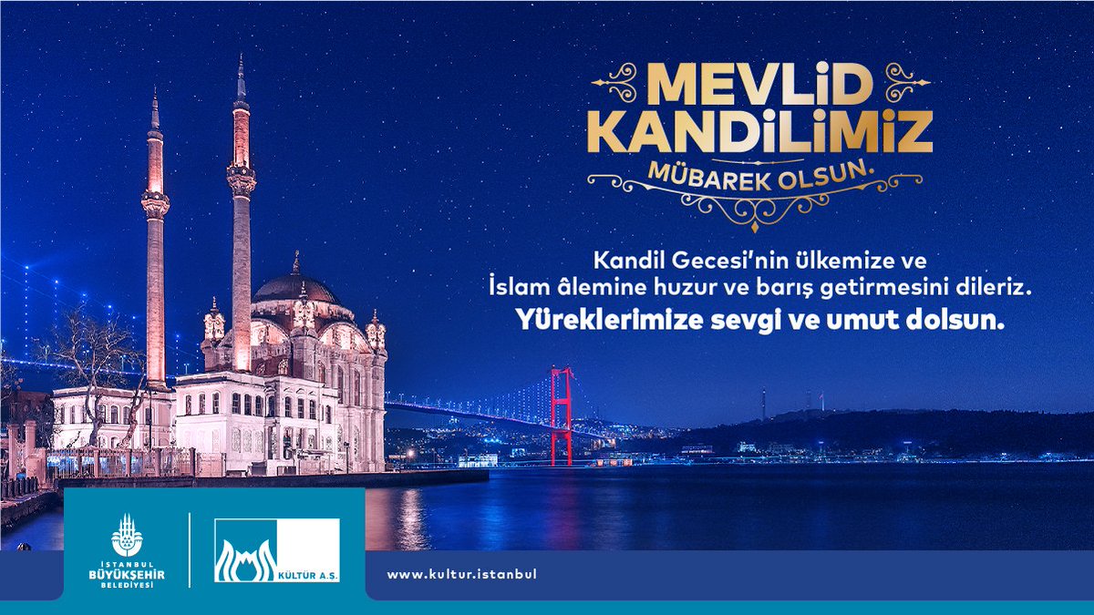 Mevlid Kandilimiz mübarek olsun...✨