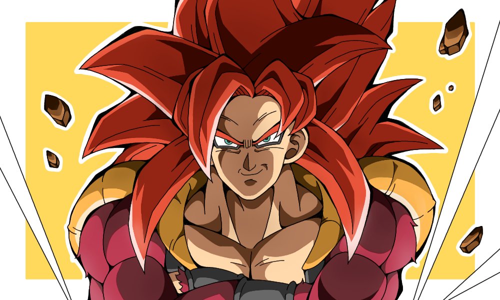 ドラゴンボール ドラゴンボール ドラゴンボールイラスト ついにドッカンバトルの新ゴジータ4の ひょっとこタツキのイラスト