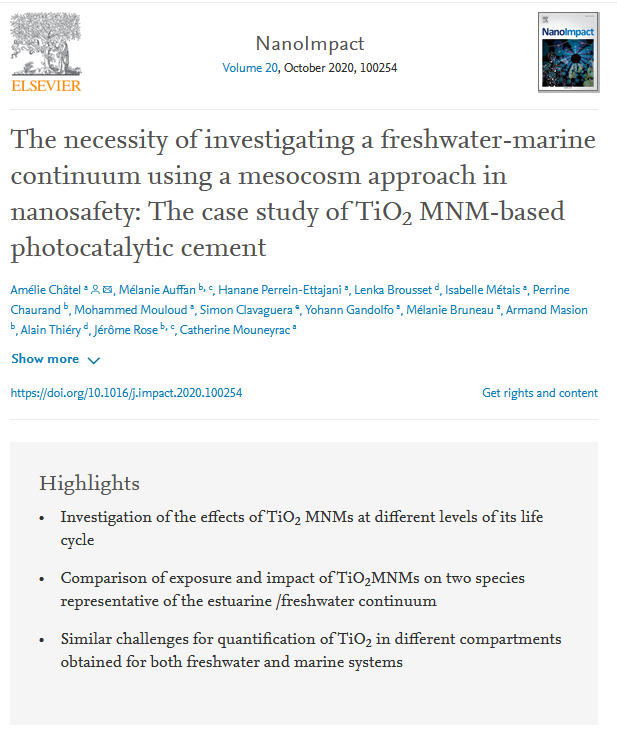 Labex Serenade (@labexserenade) on Twitter photo New #scientific #article. Evaluating the impact of #TiO2 on mesocosm mimicking marine and freshwater conditions. 👉bit.ly/3mvR2Jv <a href="/LabexSerenade/">Labex Serenade</a> <a href="/edurable_cerege/">Environnement Durable CEREGE</a> @univamu <a href="/UGrenobleAlpes/">Université Grenoble Alpes</a> <a href="/DukeU/">Duke University</a> <a href="/CNRS/">CNRS 🌍</a> <a href="/ird_fr/">IRD.fr</a> New #scientific #article. Evaluating the impact of #TiO2 on mesocosm mimicking marine and freshwater conditions. 👉bit.ly/3mvR2Jv <a href="/LabexSerenade/">Labex Serenade</a> <a href="/edurable_cerege/">Environnement Durable CEREGE</a> @univamu <a href="/UGrenobleAlpes/">Université Grenoble Alpes</a> <a href="/DukeU/">Duke University</a> <a href="/CNRS/">CNRS 🌍</a> <a href="/ird_fr/">IRD.fr</a>