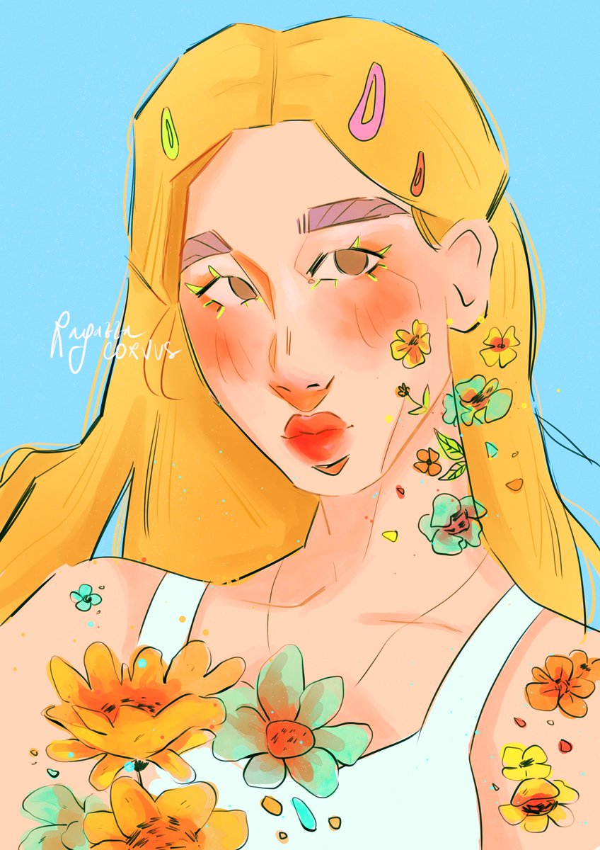 semolanna's tweet image. #orbitober2020 
day twenty-eight: bloom 

#loonafanart #loona #kimlip