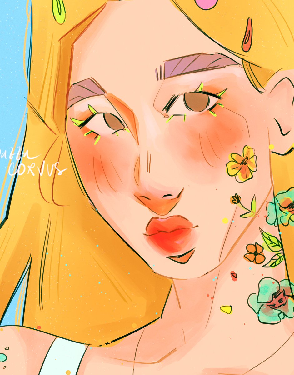 semolanna's tweet image. #orbitober2020 
day twenty-eight: bloom 

#loonafanart #loona #kimlip