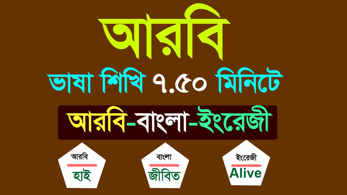 Spoken Arabic to Bangla | Best Bangla video | Arabic language learning | Arabic Translation | Arabic
#Arabic #Language #learning
#arabictranslation
#Arabc
#SpokenArabic
#BanglaToArabic
Flowing This link---->>>>>>
https://t.co/uQ1s98I7mO https://t.co/nlsZwLRoYs