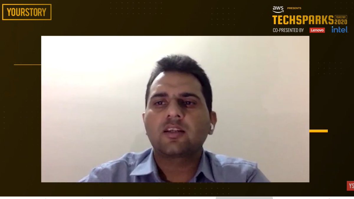 When we are selling products today to the farmers, we are building the data, as to where they are using it, in how much area are they using, &amp; if they have done soil testing," says Rajendra Lora, Co-Founder, Freshokartz on collecting the ground level data. 
#TechSparks2020