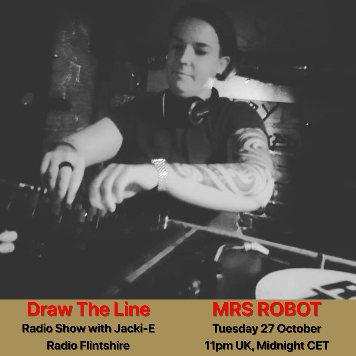 DTLRadioShow's tweet photo. This week's @DTLRadioShow #124 with @jackiepalmer
is now on Soundcloud
https://t.co/UzDBfDTSLX
Guest mix 2nd hr #MrsRobot
In my mix 1st hr @petalsinsound @justhermusic @nakadia
@FaiaGry @joycemercedes @listentobec @RisaTaniguchi
@djRebekah @yoanlokier
#DrawTheLine #techno #music https://t.co/Mnh1kttv80
