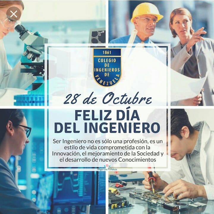 ingevalca's tweet photo. Desde #Ingevalca celebramos con ustedes este día del ingeniero, con grandes retos por delante que serán superados de forma exitosa, les deseamos los mejor a cada uno.
FELIZ DIA DEL INGENIERO 2020
#DiaDelIngeniero https://t.co/w3aO6DZob8