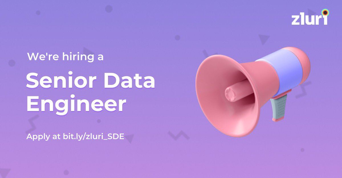 msethu's tweet image. Know any great data engineers interested in building a SaaS product for the world? 

We are looking for a #SeniorDataEngineer to join our founding team in #Bengaluru or #Workremotely. Please help spread the word

Please Apply - bit.ly/zluri_SDE