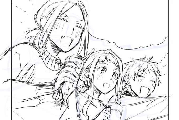 単行本発売日までカウントダウン的なことできたらなと思ってます✌️いろいろ後日談で描きたいネタはあるんですけど、単行本派の方もいると思うしそれは追々 
