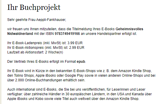 Geheimnisvolles Nidwaldnerland -Mysterious NidwaldnerlandAuch als E-Book ist es erhältlich. Die ersten 14 Tage zum Sonderpreis von Euro 2.99, nachher Euro 3.99