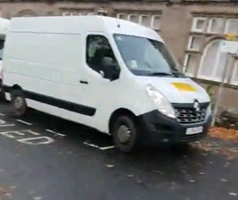 53. The 1320 mile indy-walk team have left Brechin where they parked Diane Mathieson's RV and Lorna Taylor's white van in disabled parking spots. Heading for Kirriemuir to a yesser welcome committee then Forfar.