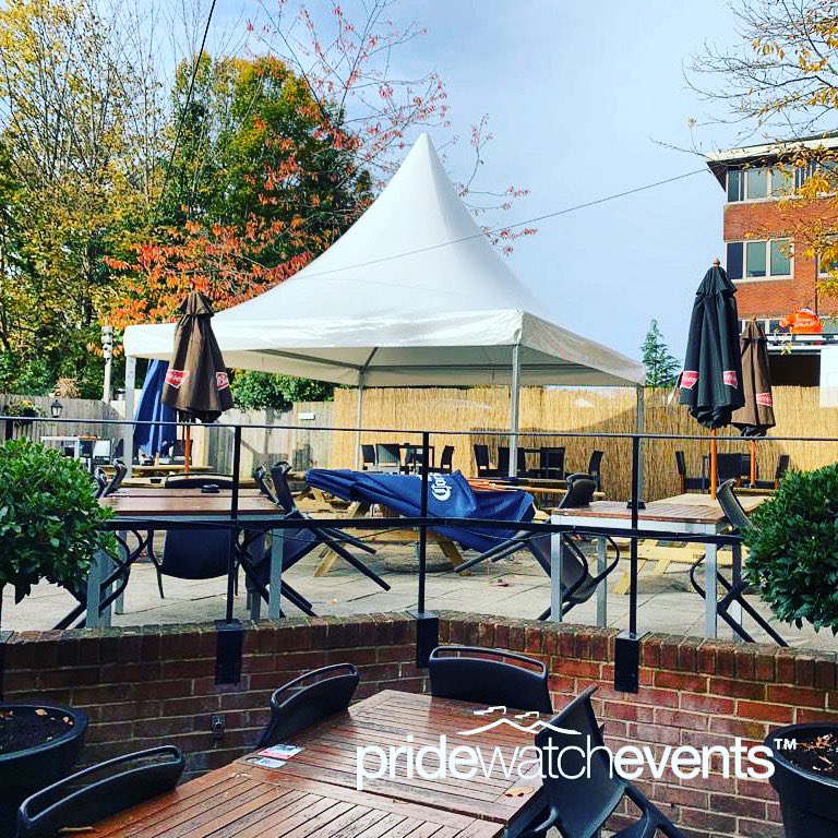 We’re hard at work over the next fortnight rolling out #pagoda #marquees for a national #pub chain to keep their patrons safe and #sociallydistanced