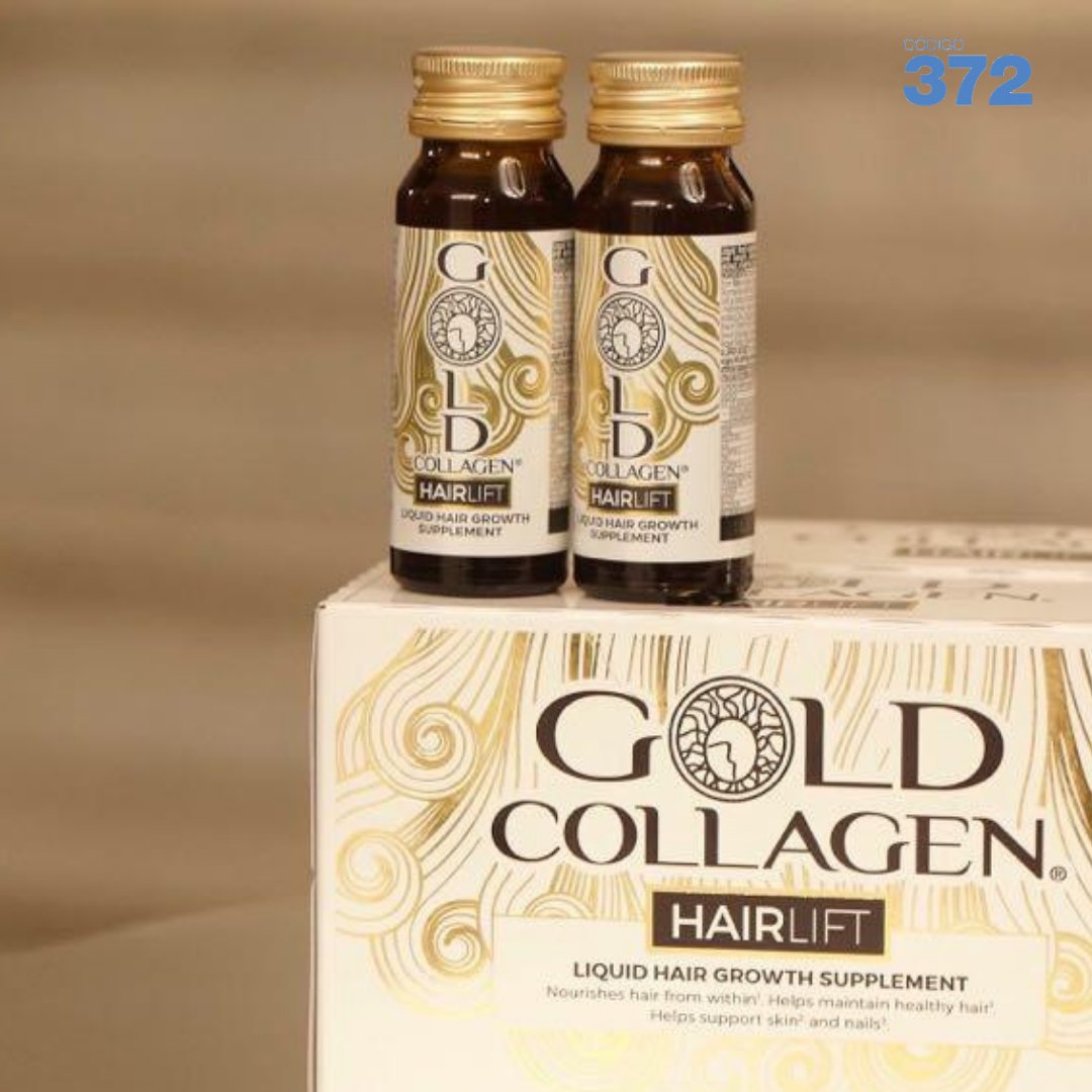 Hairlift es el colágeno que necesitas si sufres de caída de cabello o si lo tienes muy débil y frágil. Con la ingesta de una botellita de Hairlift al día durante tres meses, notarás los resultados. 
#goldcollagen #hairlift #hair #cabello #mecuido #saludybelleza #pelazo