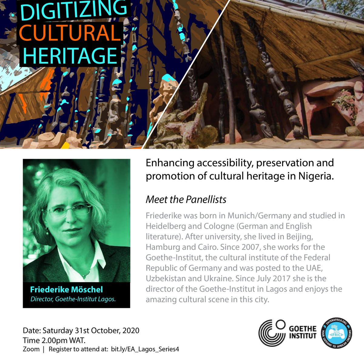 EnterAfrica_NG's tweet image. This round-table series is part of Nigeria’s #Gaming Industry: Opportunities, Challenges and Practices, an Enter Africa Lagos project supported by Goethe-Institut Nigeria.

#SupportandConnect