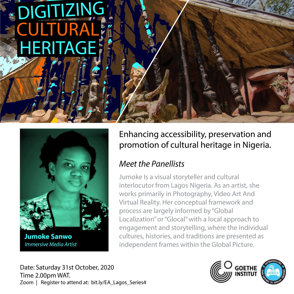 EnterAfrica_NG's tweet image. This round-table series is part of Nigeria’s #Gaming Industry: Opportunities, Challenges and Practices, an Enter Africa Lagos project supported by Goethe-Institut Nigeria.

#SupportandConnect