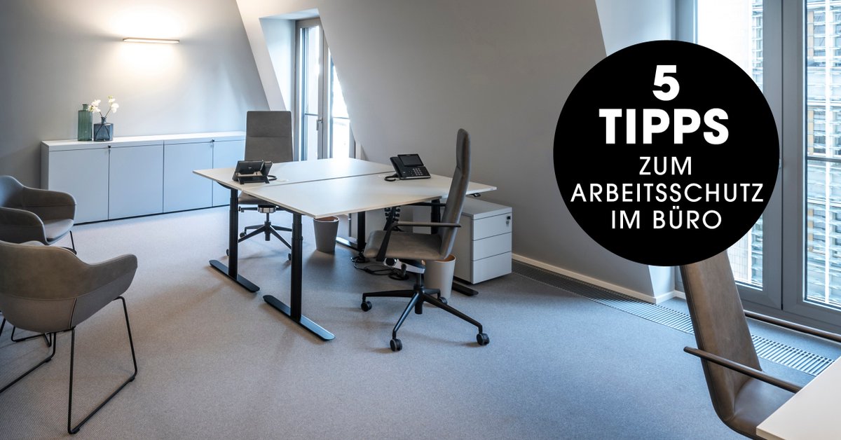 satelliteoffice's tweet photo. Schutz und gut! Das Thema Arbeitsschutz im Büro ist wichtiger denn je. Deshalb haben wir für Sie 5️⃣ TIPPS💡 zum Thema Arbeitsschutz im Büro zusammengestellt. Denn sicher heißt gleich gesund, produktiv und ERFOLGREICH! Zum BLOG: https://t.co/dIQzyig95h

#satelliteoffice https://t.co/P89SOFKJMD