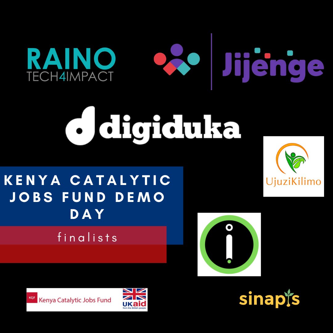 Catalytic_Jobs's tweet photo. On Wed, 4th November 2020, we have 5 of the top ten finalists pitch to external investors and partners for a chance to get funding and develop new networks. We believe that enterprises should thrive and we ensure that you do.  @UjuziKilimo @rainotech Jijenge @digiduka Zaiditech https://t.co/o2FsEtw53B