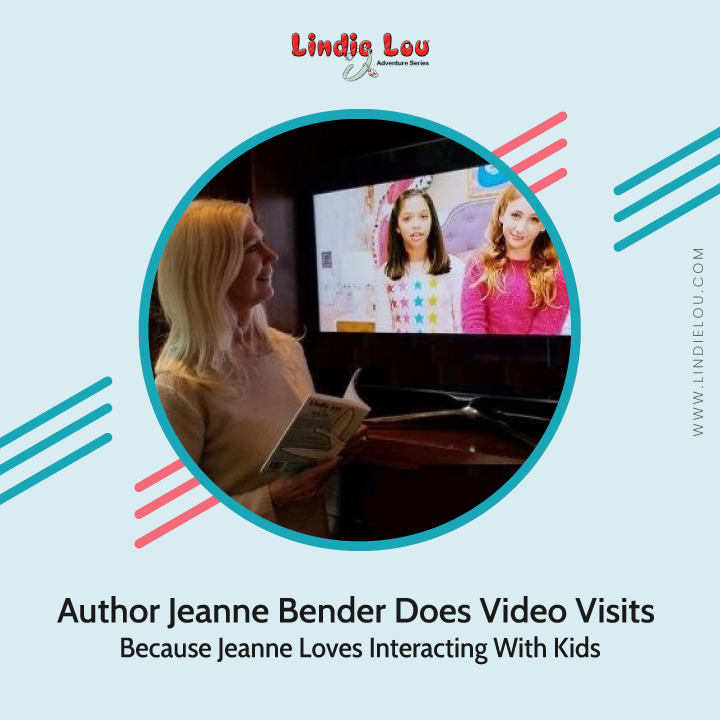 LindieLou1's tweet photo. Jeanne loves interacting with students and teachers. She would be delighted to meet you! Sign up for a video visit with her here- https://t.co/bzpgM2P333 #lindielouadventurebooks #Lindieloulive #videovisit https://t.co/tAHIZkwoSd