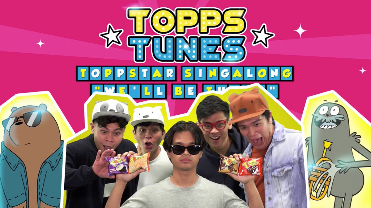 TheJuans_BAND's tweet photo. TOPPS tunes “We’ll be there” #CartoonNetwork #ToppsSarap #TheJuansxRebisco
https://t.co/9K6Iprp4le https://t.co/yIqnTL9kDm