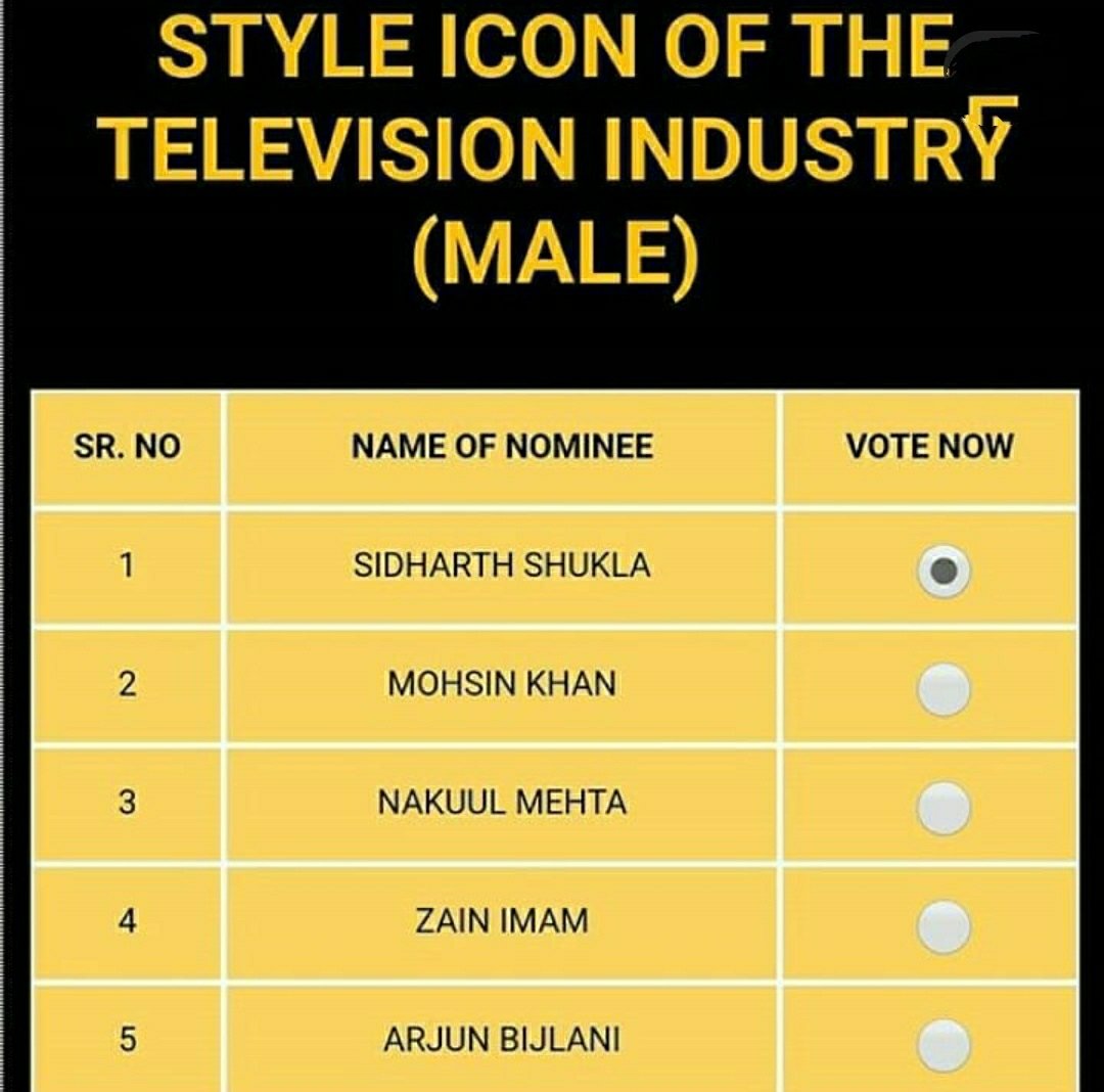 Guys Go And Vote For Sidharth Shukla Now @sidharth_shukla #sidhartshukla #SidHearts #SidNaaz #GoldAwards2020 #VoteNow #VoteForSidharthShukla 
👇👇👇 Click The Link For Vote
goldawards.in