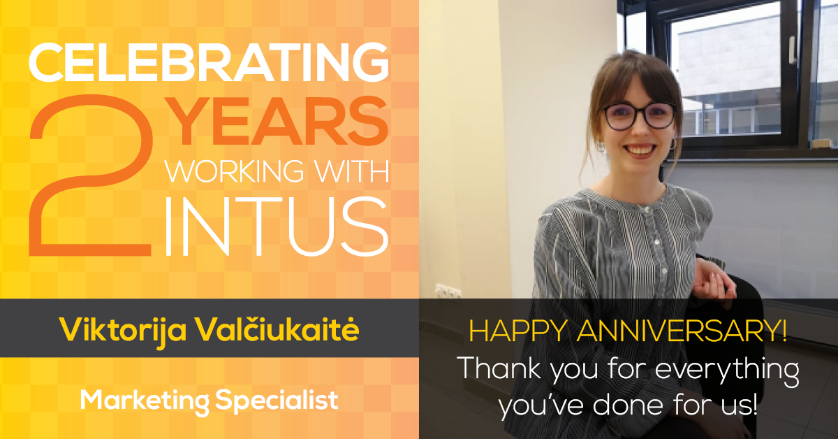 IntusWindows's tweet photo. Happy #workanniversary 🌟 to Viktorija Valciukaite, on our Marketing team! She recently celebrated her 2nd year with INTUS & is a valuable part of our team! Here's to many more anniversaries to come!
#LifeAtINTUS #INTUSWindows #EmployeeAppreciation #EmployeeRecognition https://t.co/a1BWVFpXEu