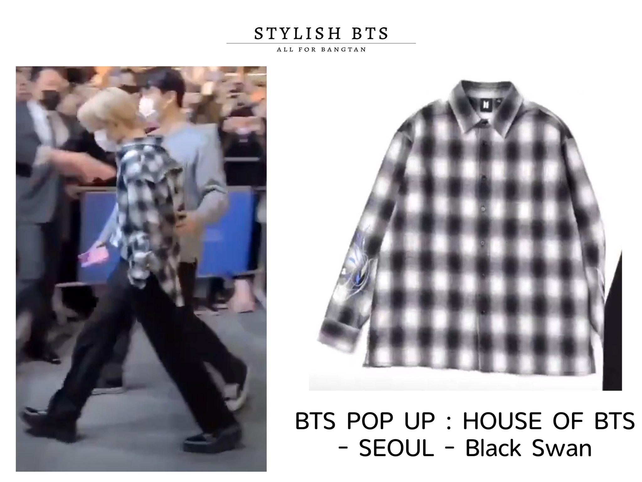 公式 BTS BLACK SWAN カーディガン Lサイズ BTS BLACK SWAN JIN Cardigan02 Big Hit Entertainment Size-M