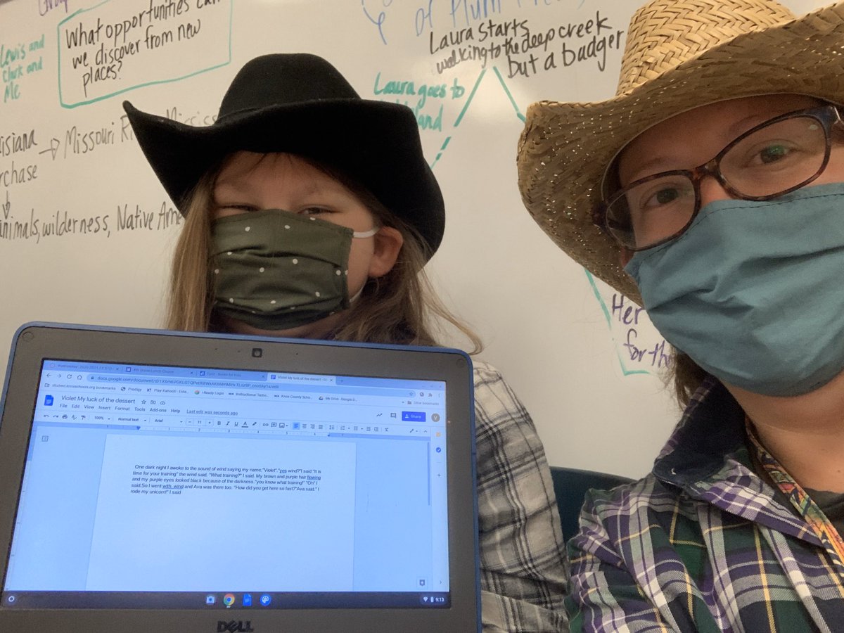 Narrative writing about the Old West is a lot more fun when you dress as your main character! #unit1 #oldwestwriting