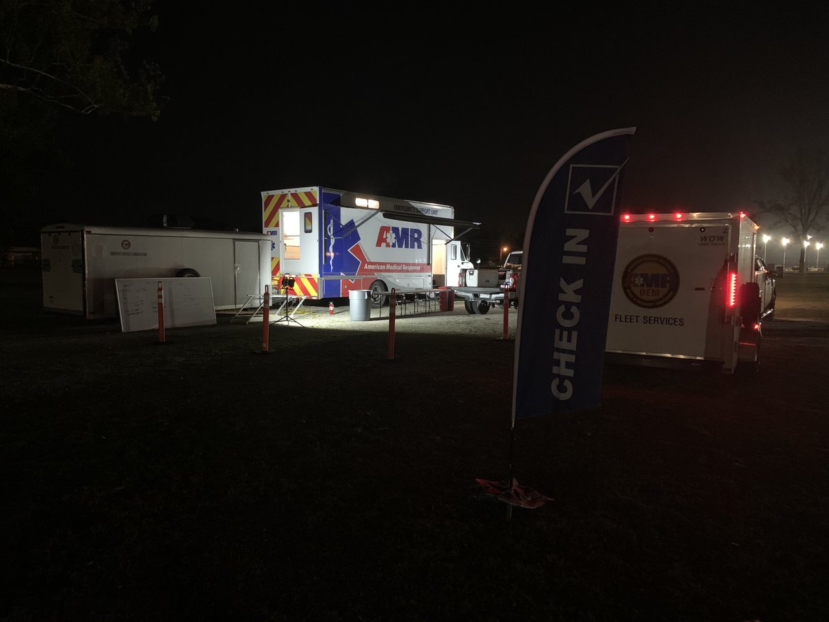AirMedIntl's tweet photo. Global Medical Response teams are deploying caregivers and support vehicles to Louisiana in advance of Hurricane Zeta making landfall. This request to AMR for EMS aid marks the fourth hurricane deployment for the medical transportation leader this year. https://t.co/m7B2yHFs18 https://t.co/tsS3SGd8Td