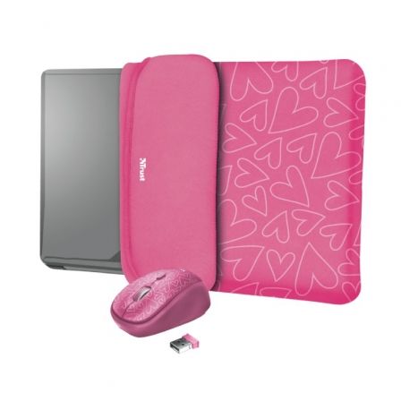 carteyshop's tweet image. PACK TRUST YVO CORAZONES ROSA 23443 - FUNDA REVERSIBLE DE PORTATIL 15.6" + RATON INALAMBRICO MICRO RECEPTOR USB
ow.ly/nSpo50C4Or3
#packtrust #trust #fundareversible #portátil #ratoninalambrico #usb #Carteyshop