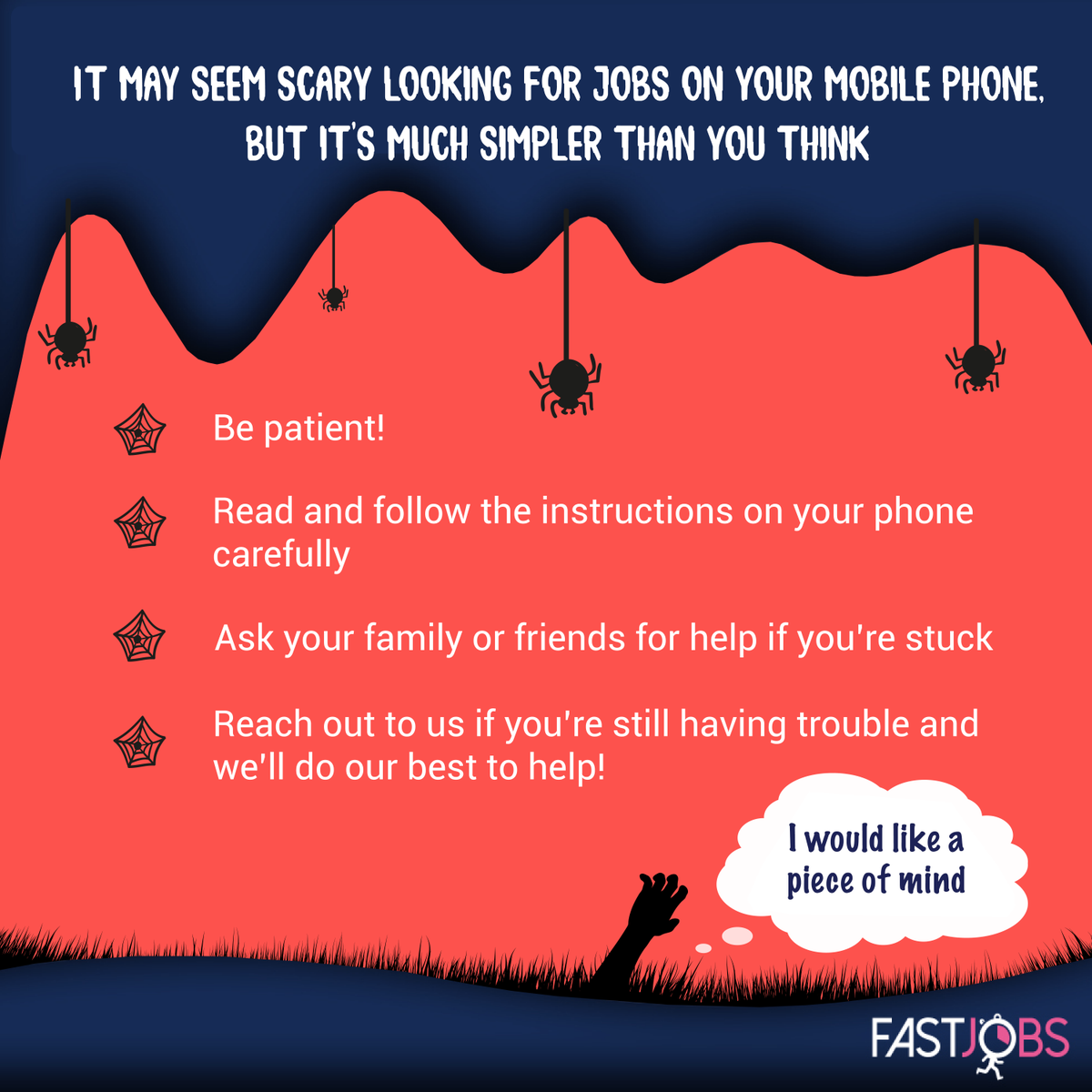 FastJobsMY's tweet image. 😱  No need to fear the FastJobs app with help from our #FastTips! Comment down below any difficulties you face and remember, we’re just an email or message away from helping you out! 🤩