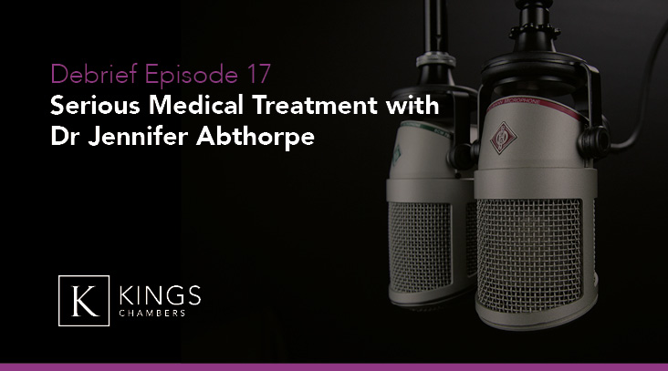 Missed ep.17? In last weeks episode, Sam Karim QC, Eliza Sharron, &amp; <a href="/ariannakelly/">Arianna Kelly</a> speak with Critical Care &amp; Anaesthesia specialist Dr Jennifer Abthorpe about issues relating to Serious Medical Treatment. 

Spotify: spoti.fi/3kCrPN5
Apple:apple.co/3kHDqKU