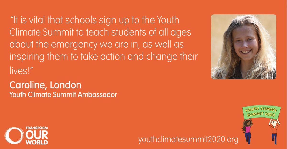 EnergySparks's tweet photo. We're 100% with Caroline on this - that's why we focus on empowering pupils to take action on their #school #energyefficiency and #carbonfootprint #YCS2020 #YouthClimateSummit2020
@TransformSDG @SchoolsCN https://t.co/9aQa63m8K8