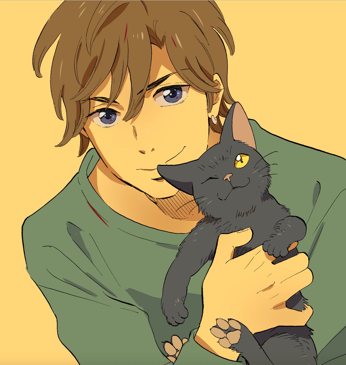 innobad1's tweet photo. 大学生になつて猫と暮らしてる優心
#金のひつじ https://t.co/7C3lAdXWch