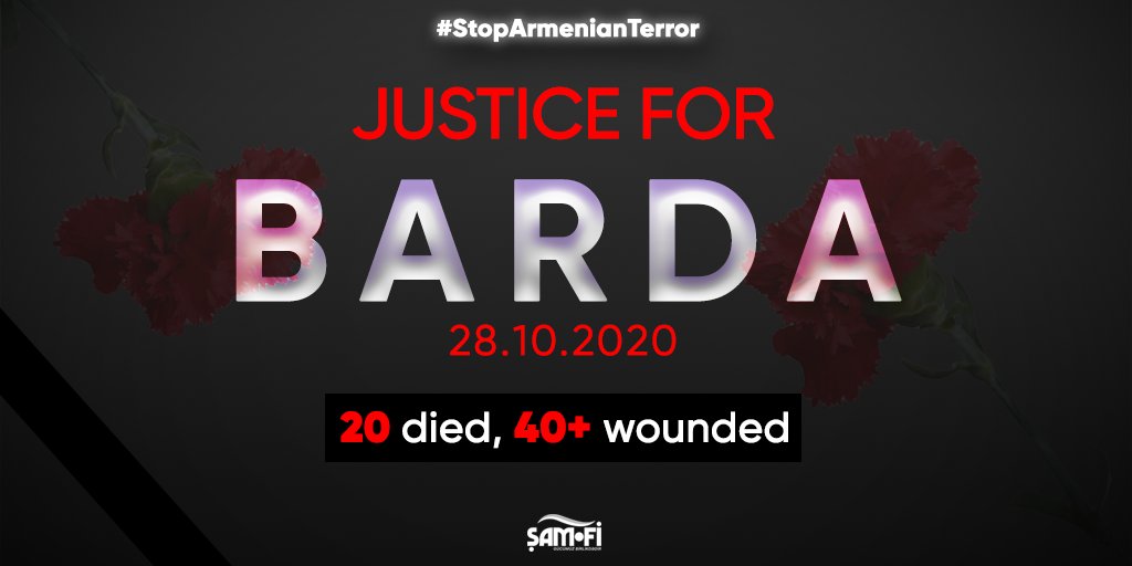 #StopArmenianTerror #PrayForBarda #JusticeForBarda  #Azerbaijan