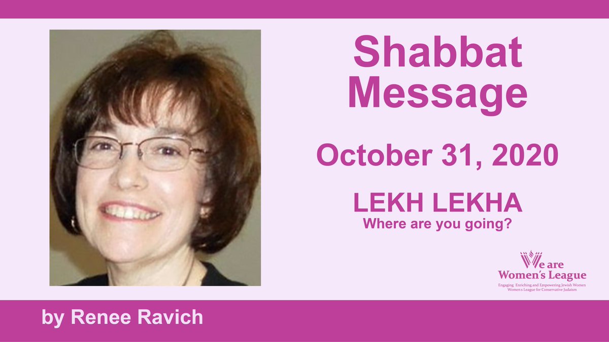 MyWLCJ's tweet photo. Shabbat Message: October 31, 2020, by Renee Ravich, Consulting Services Chair. To read Renee’s full message, click here: https://t.co/DnMDaVsca6
#ShabbatMessage https://t.co/rQpVcLWpJN