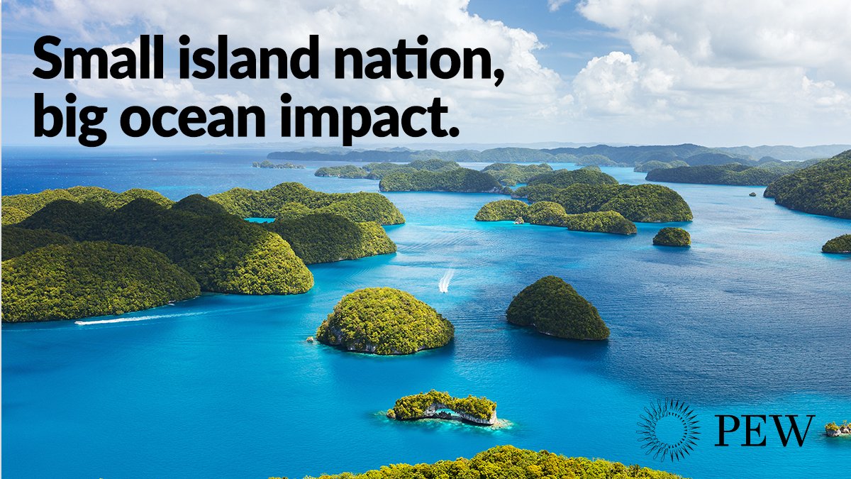 👏 Today we celebrate the 5th anniversary of Palau protecting 80% of its national waters. 
 
A world leader in ocean conservation. 👏