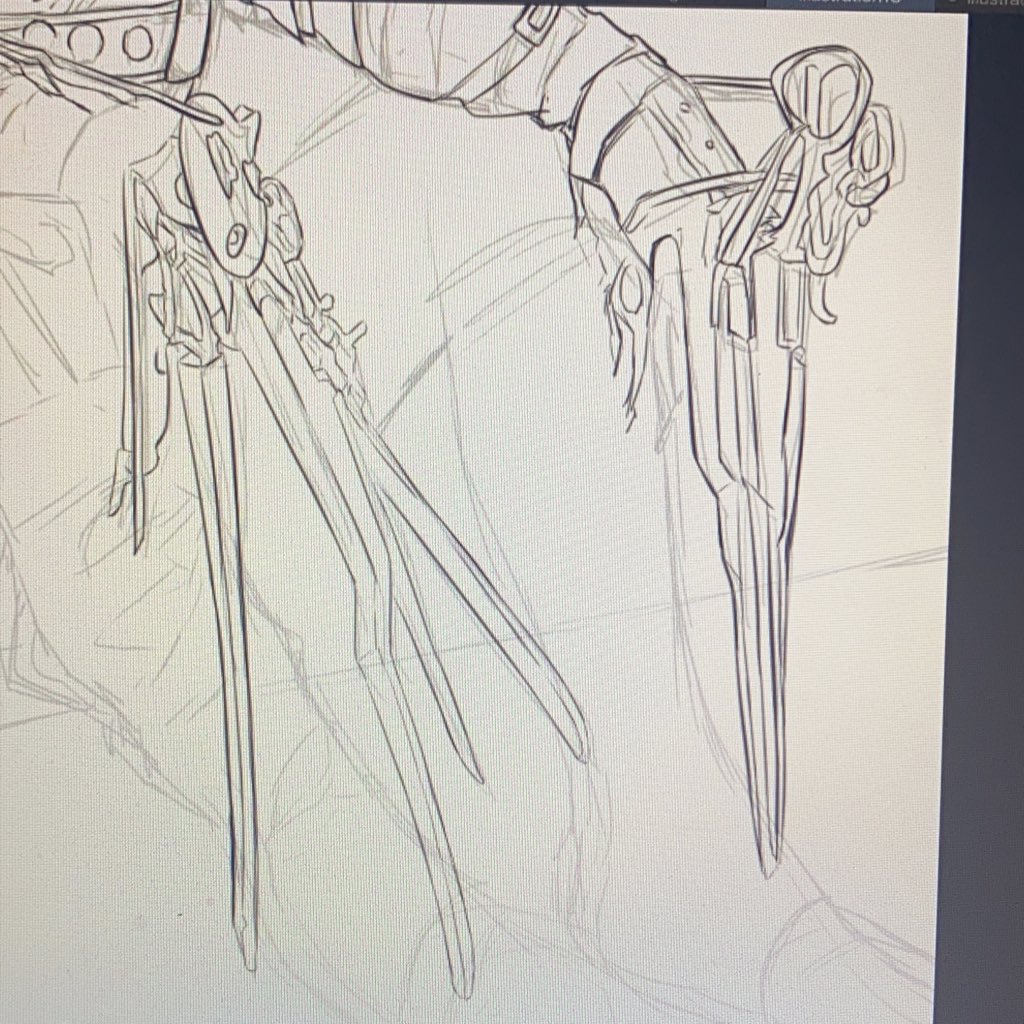You know what's worse than hands??? sCISSOR HANDS 