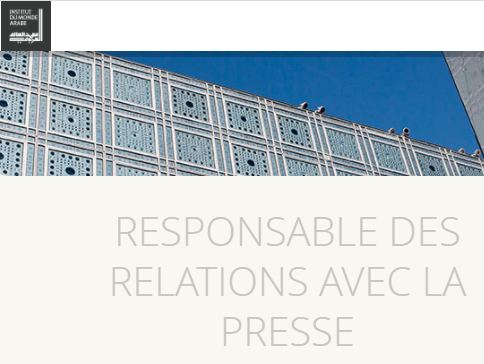 Romain Pigenel (@romain_pigenel) on Twitter photo 🔈🔉🔊Dernière annonce avant #confinement2 : je recrute dans mon équipe à l'<a href="/imarabe/">Institut du monde arabe</a> un/e responsable des relations presse ! Pour en savoir plus et candidater : imarabe.org/fr/recrutement… N'hésitez pas à RT et taguer en commentaire des personnes intéressées👍 #job #emploi 🔈🔉🔊Dernière annonce avant #confinement2 : je recrute dans mon équipe à l'<a href="/imarabe/">Institut du monde arabe</a> un/e responsable des relations presse ! Pour en savoir plus et candidater : imarabe.org/fr/recrutement… N'hésitez pas à RT et taguer en commentaire des personnes intéressées👍 #job #emploi