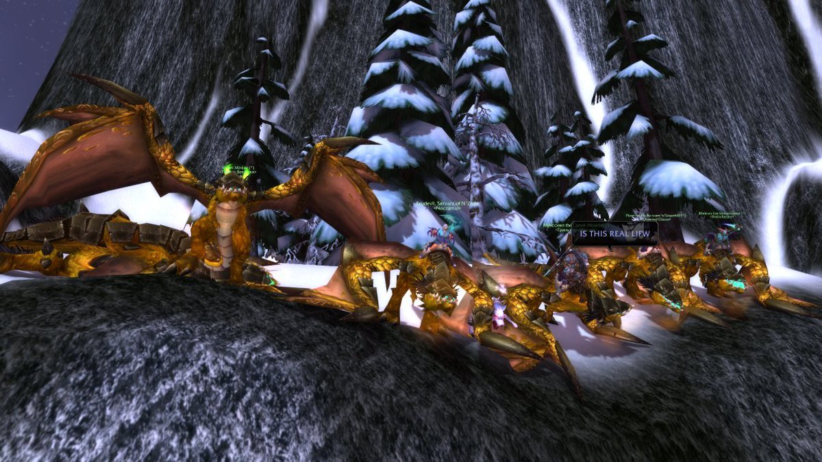 EroInANutshell's tweet photo. "Today will be the day" - Ero - 28/10/2020
@whodafk
#timelostprotodrake #tlpd #worldofwarcraft #Wow https://t.co/PHKfKphHZf