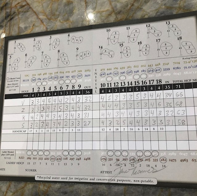 PlayTPC's tweet photo. On September 28, 2019, Shataro Ban of PGA TOUR Series-China, birdied every hole on the front 9 of TPC Las Vegas and set a course record of 58 from the tips. #TPC40 https://t.co/sx5ND85Nhu