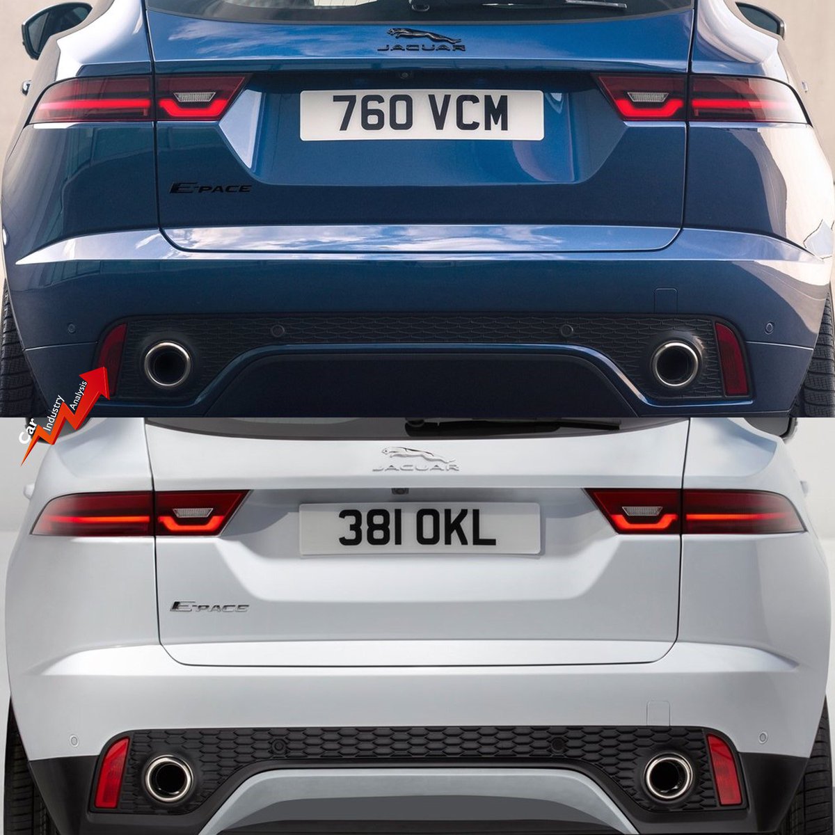 lovecarindustry's tweet image. The #JaguarEPace was launched in 2017 and is already receiving a facelift that affects its front grill, headlights and infotainment. #Jaguar has sold 105,000 units of this C-SUV so far. #carindustryanalysis #facelift #jaguarepace2020 #newjaguarepace #premiumsuv #premium #suv