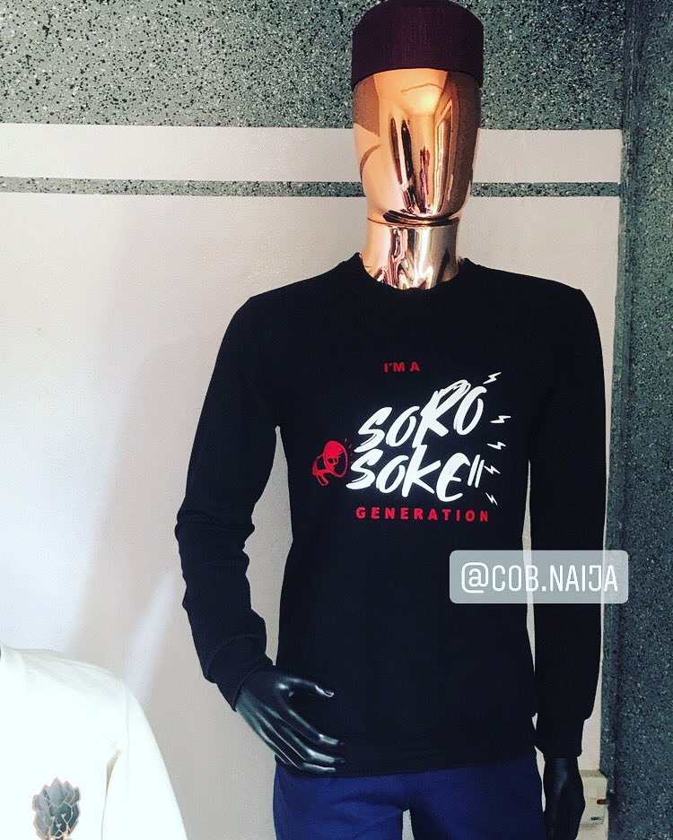 cob_ng's tweet photo. I’m a soro soke generation sweatshirt!!
Available on preorder
Colors: Black, Navy blue
👕 🏷 N6000
How to order.
Send a Dm or call/WhatsApp
+2347055308829
T&C applies
#tshirt #jesus #SoroSokeGeneration #jesuscoffee #cobng #cob #style #fashionstyle #fashion #SoroSoke https://t.co/Noo73B5Eqp