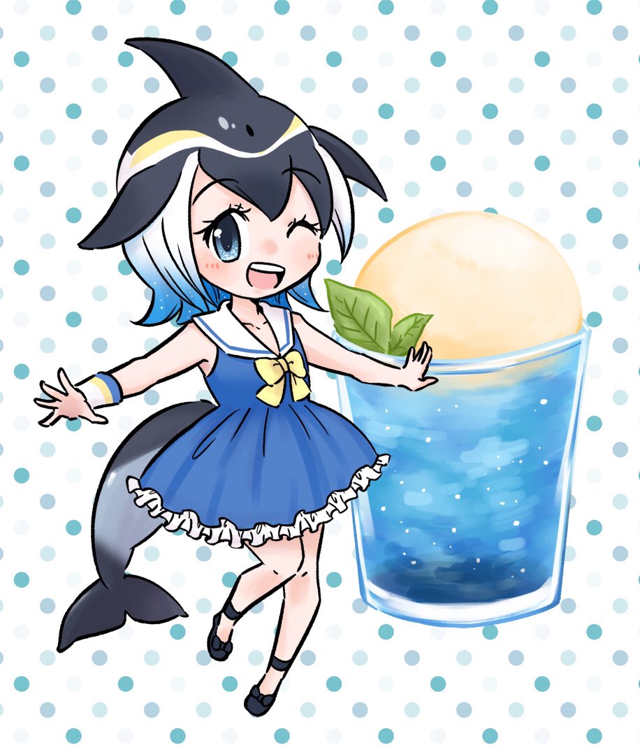 マルカとソーダゼリーフロート けもフレ けものフレンズ Honokaのイラスト